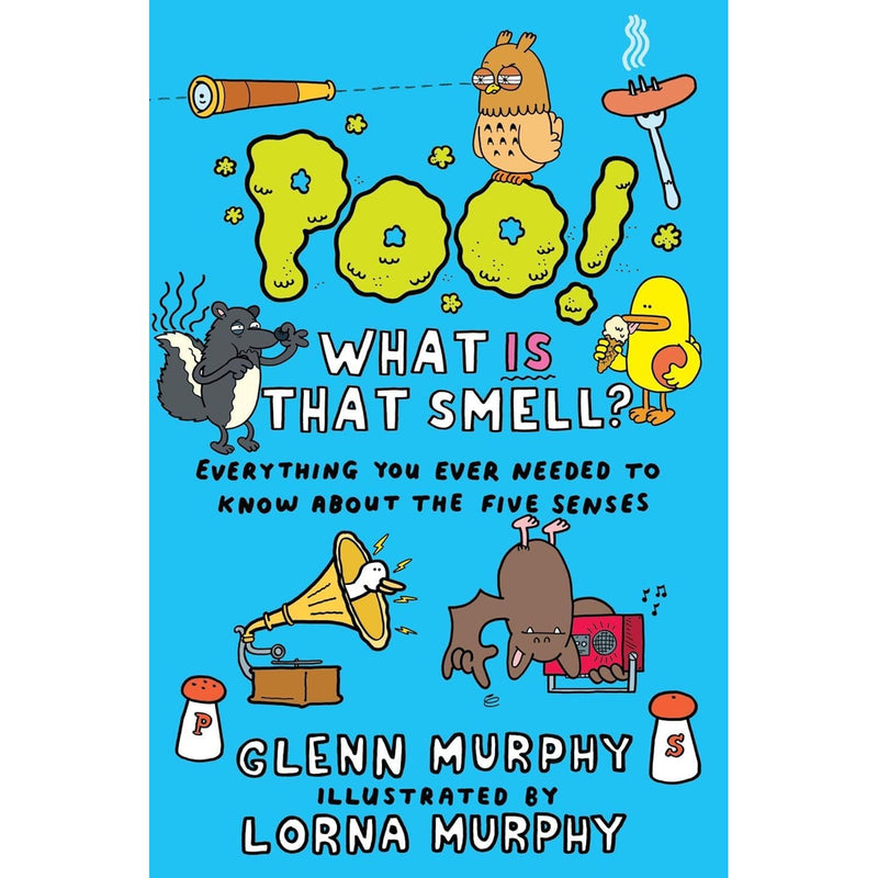 Glenn Murphy children's book collection set includes "Why is Snot Green?", "Stuff That Scares Your Pants Off," and "How Loud Can You Burp?"