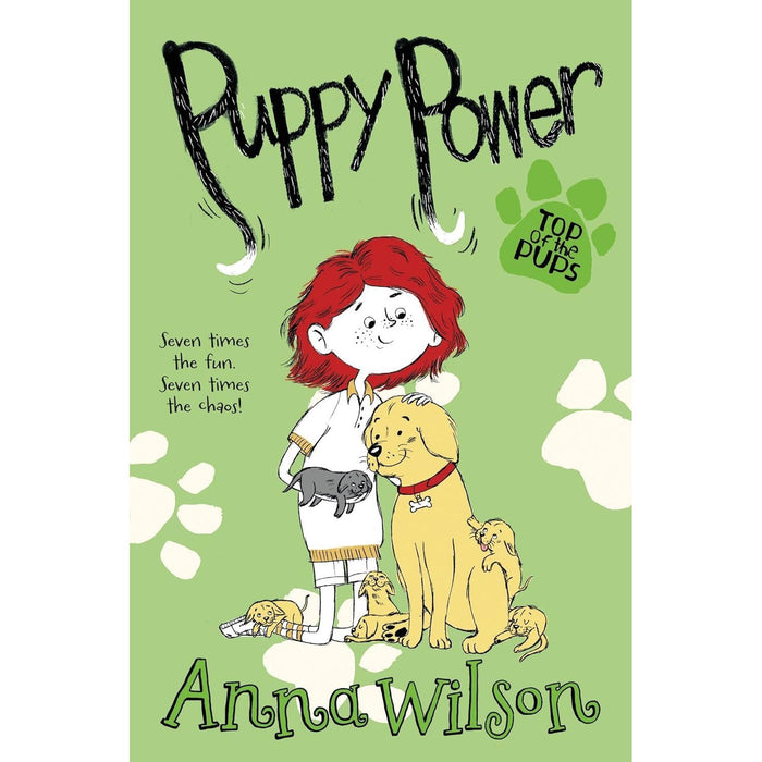Anna Wilson Top of the Pups Collection 4 Books Set (Puppy Power, The Puppy Plan, Puppy Party and Pup Idol) - The Book Bundle