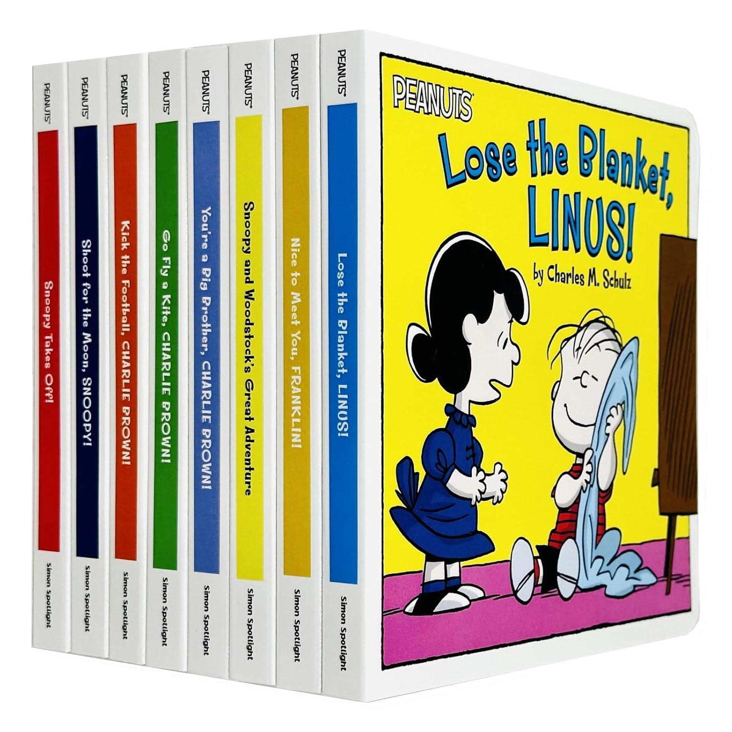 Peanuts Boxed Set: 8 Books Collection By Charles M Schulz (Lose