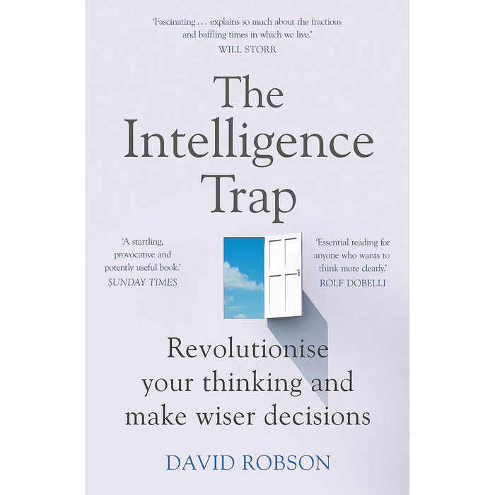 David Robson 3 Books Set (The Laws of Connection, The Expectation Effect & The Intelligence Trap) - The Book Bundle