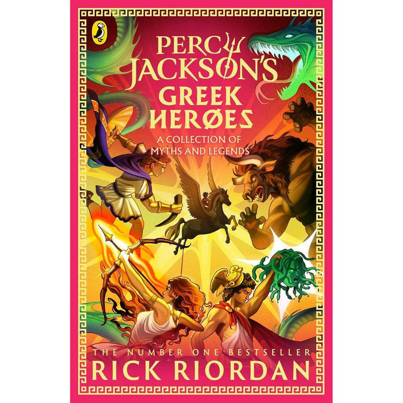 Percy Jackson Greek Myths Collection 2 Books Set By Rick Riordan (Percy Jackson and the Greek Gods, Percy Jackson and the Greek Heroes) - Fiction - Paperback