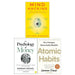 The Psychology Of Money, Mind Hacking, Atomic Habits 3 Books Collection Set - The Book Bundle