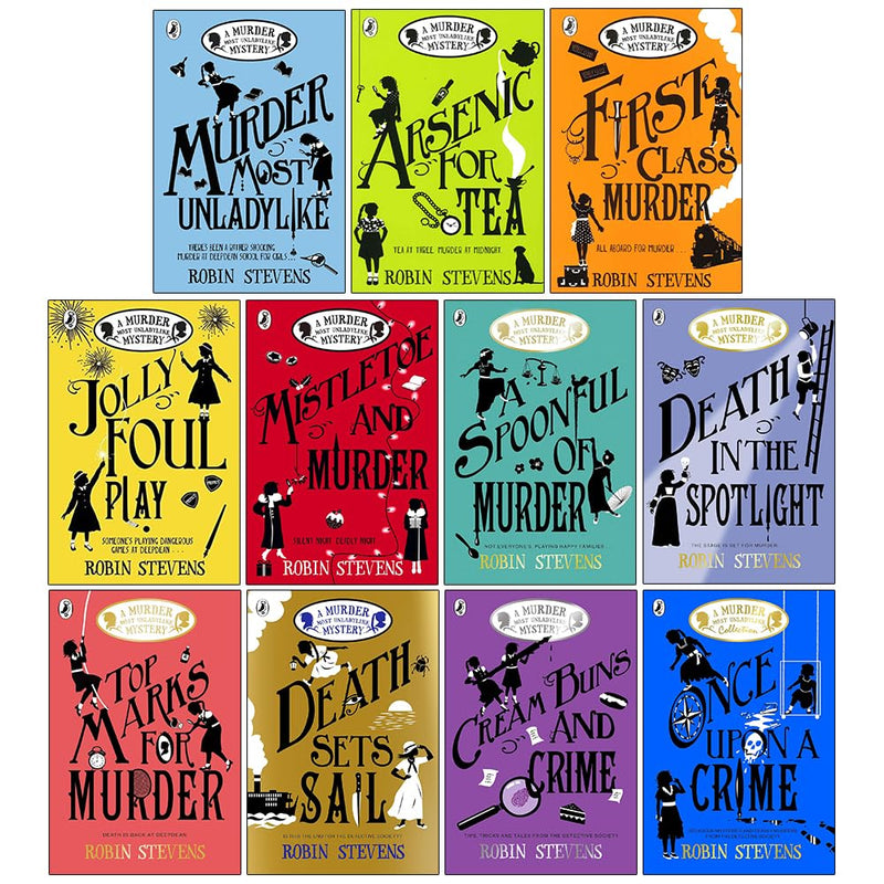 A Murder Most Unladylike 11 Books Collection Set By Robin Stevens - Young Adult - Paperback