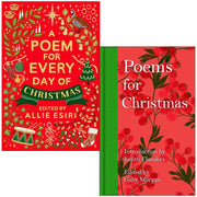 A Poem for Every Day of Christmas By Allie Esiri & Poems for Christmas By Gaby Morgan 2 Books Collection Set - The Book Bundle