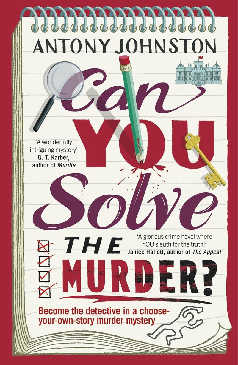 Can You Solve the Murder? 2 Books Collection Set by Antony Johnston - Fiction - Paperback