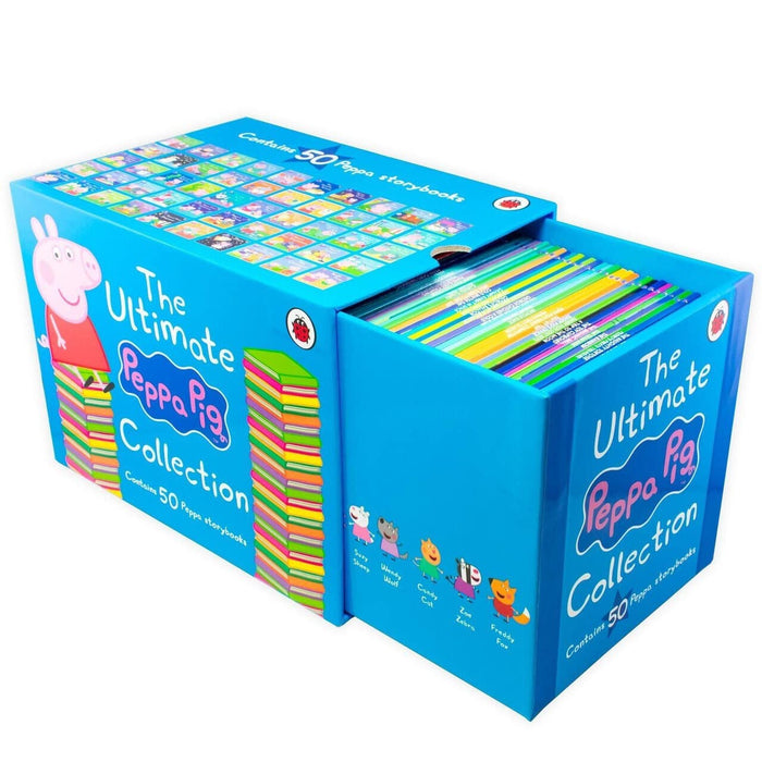 The Ultimate Peppa Pig Collection Set (Peppa's Classic 50 Storybooks Box Set) Paperback - The Book Bundle
