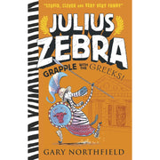 Julius Zebra 6-book collection set by Gary Northfield, featuring colorful paperback covers of the humorous fiction series.