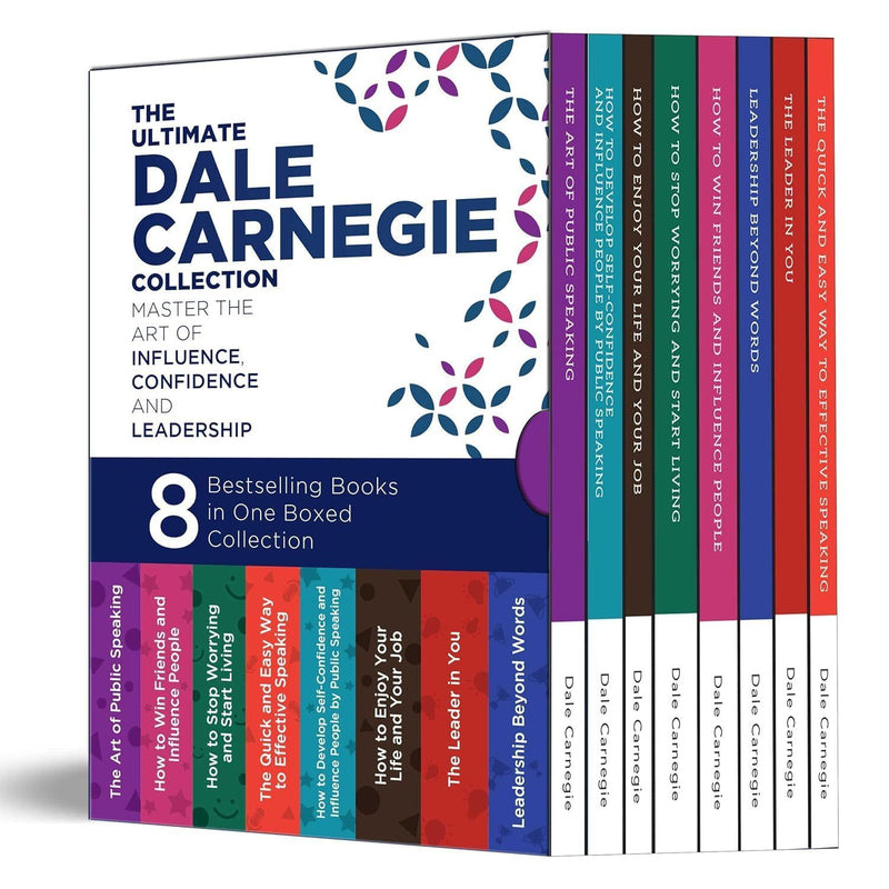 The Ultimate Dale Carnegie 8 Book Collection Box Set (Leadership Beyond Words, The Leader in You, The Art of Public Speaking & More) - The Book Bundle