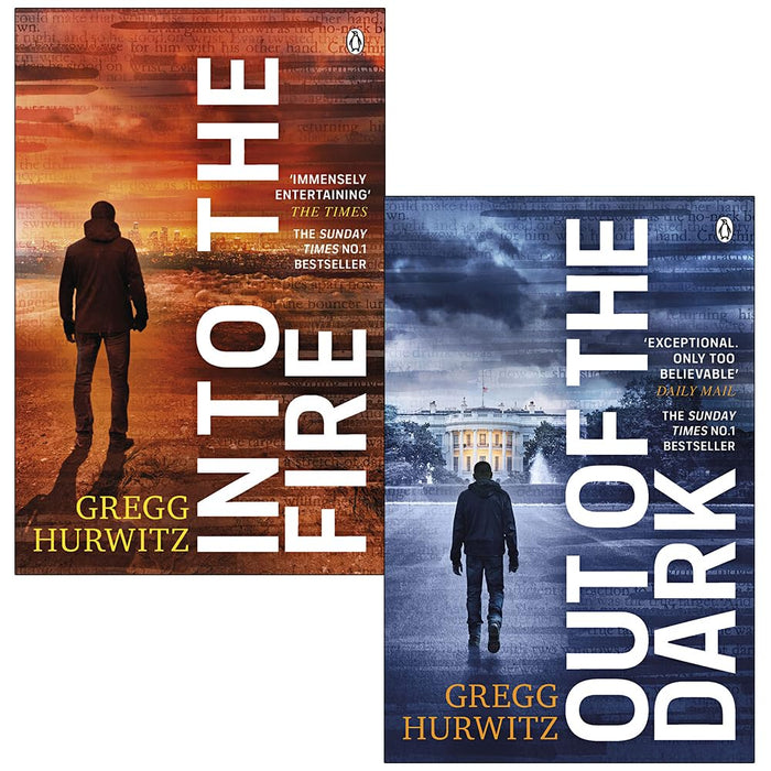 Orphan X Thriller Series 2 Books Collection Set By Gregg Hurwitz (Into the Fire, Out of the Dark) - The Book Bundle