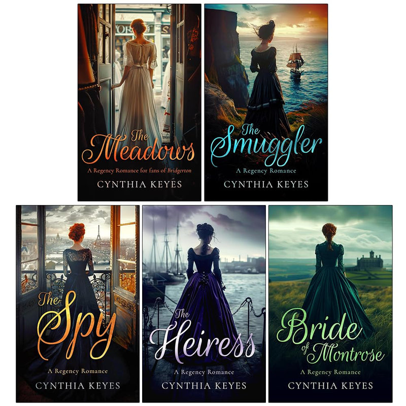 Bride Of Montrose, The Heiress & The Spy 5 Books Collection Set By Cynthia Keyes - Fiction - Paperback