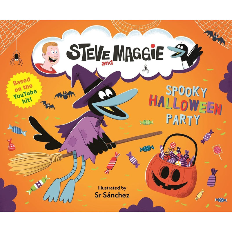 Steve and Maggie Collection 3 Books Set (Pirate Treasure Hunt,Spooky Halloween Party &Maggie's Birthday Surprise) - The Book Bundle