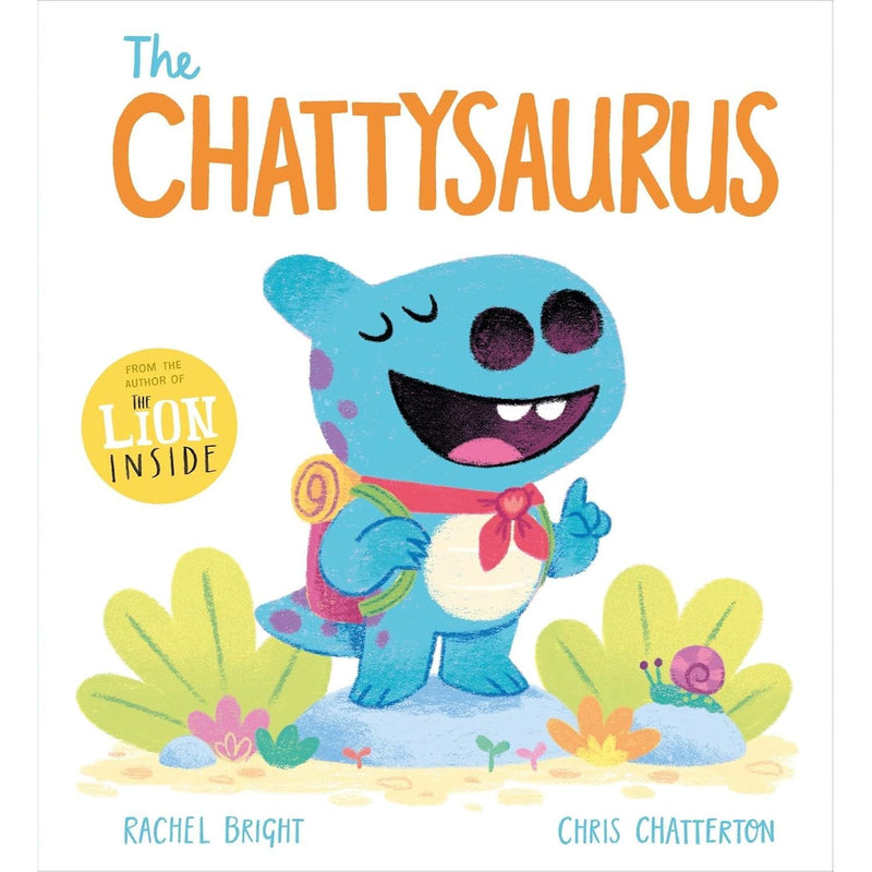 Rachel Bright and Chris Chatterton's DinoFeelings Collection 6 books set, featuring colorful dinosaur characters and charming illustrations.