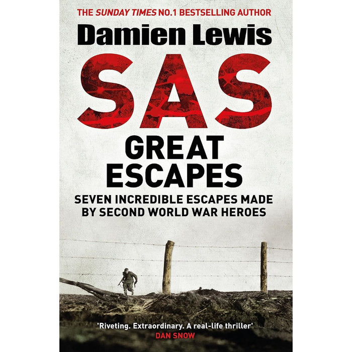 Damien Lewis Collection 3 Books Set (SAS Great Escapes, SAS Great Escapes Two and SAS Great Escapes Three) - The Book Bundle