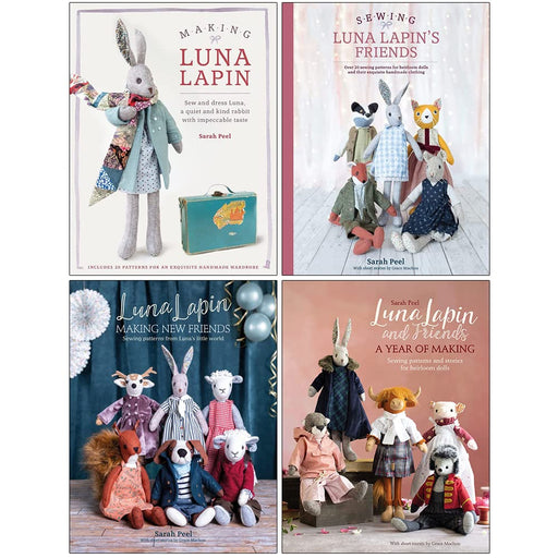 Sarah Peel Luna Lapin Collection 4 Books Set - The Book Bundle