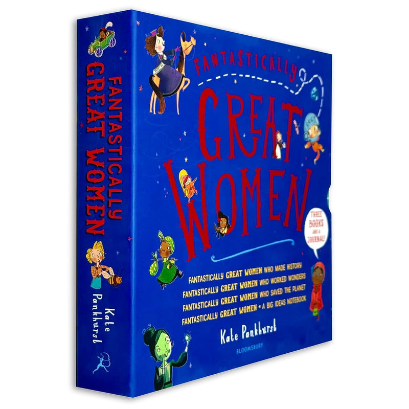 Fantastically Great Women 4 Books Collection Box Set by Kate Pankhurst - Non Fiction - Mixed Format