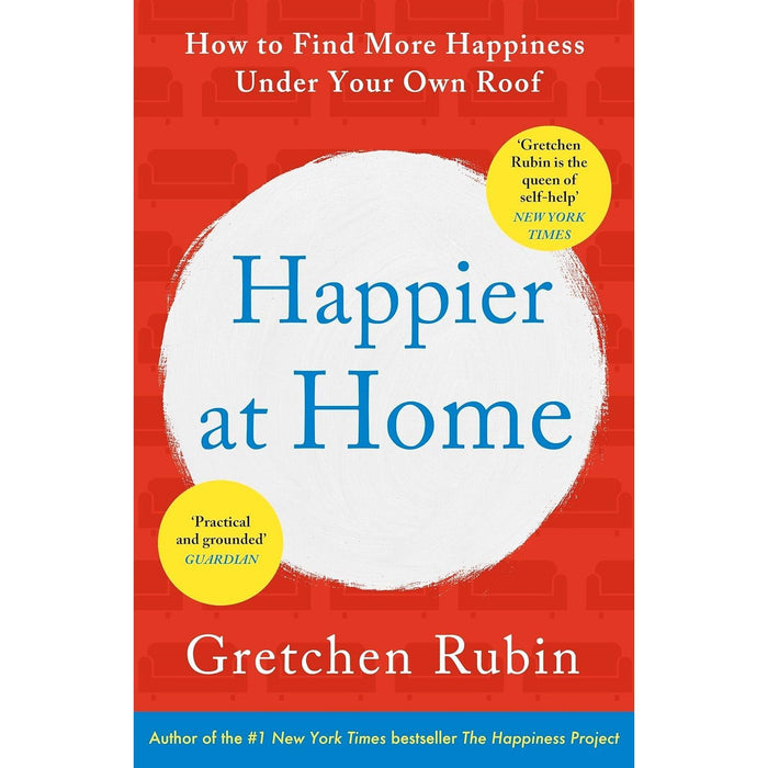 Gretchen Rubin Collection 4 Books Set (The Happiness Project, Better Than Before, Happier at Home, The Four Tendencies)