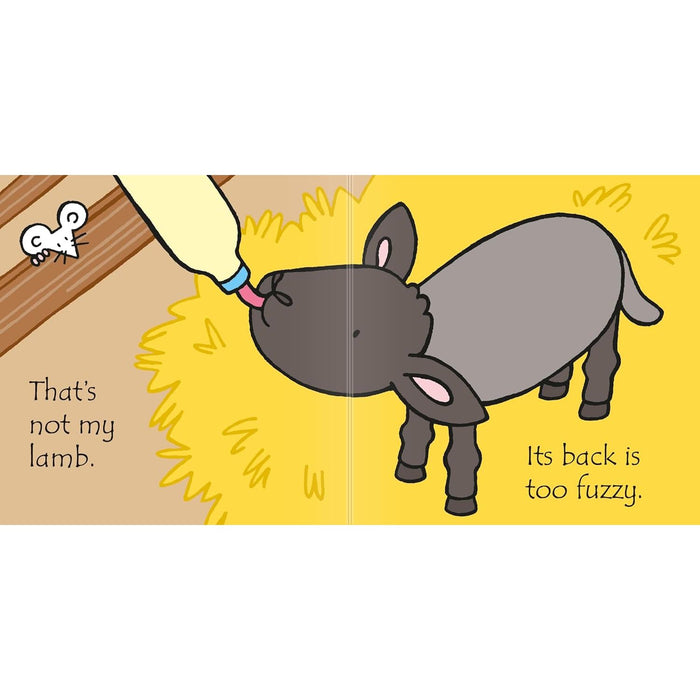 That's not my lamb...: An Interactive Touch-and-Feel Book by Fiona Watt - The Book Bundle