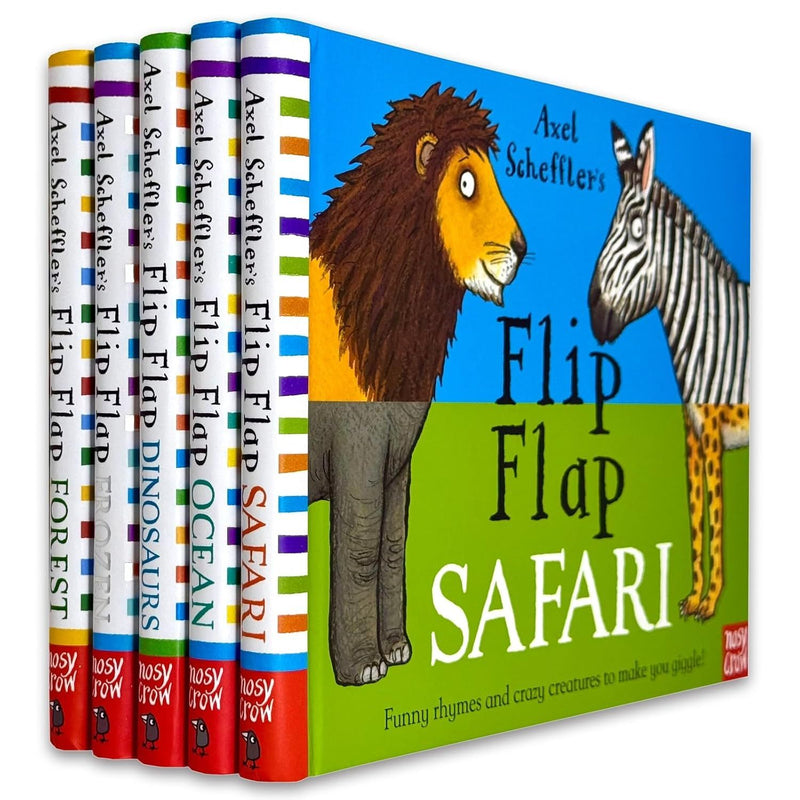 Flip Flap Series 5 Books Collection Set Pack 2 By Axel Scheffler - Fiction - Hardcover