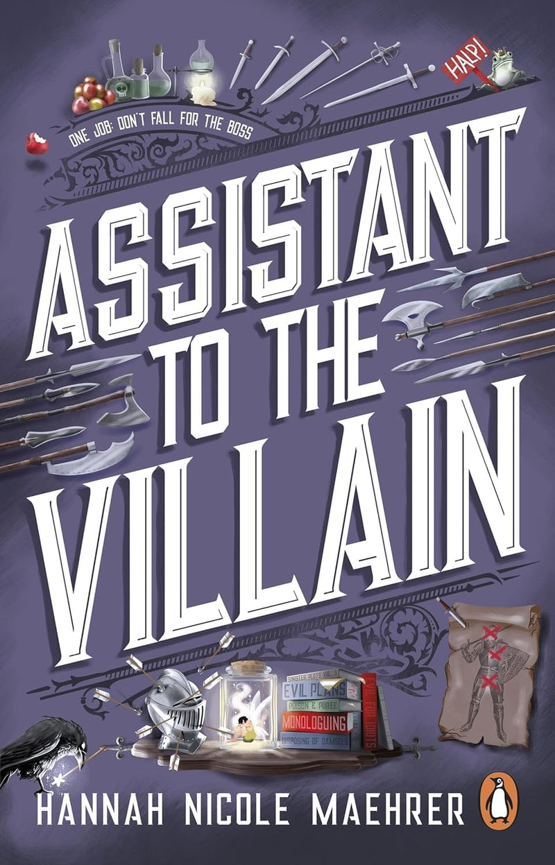 Assistant And The Villain 4 Books Collection Set By Hannah Nicole Maehrer - Fiction - Paperback