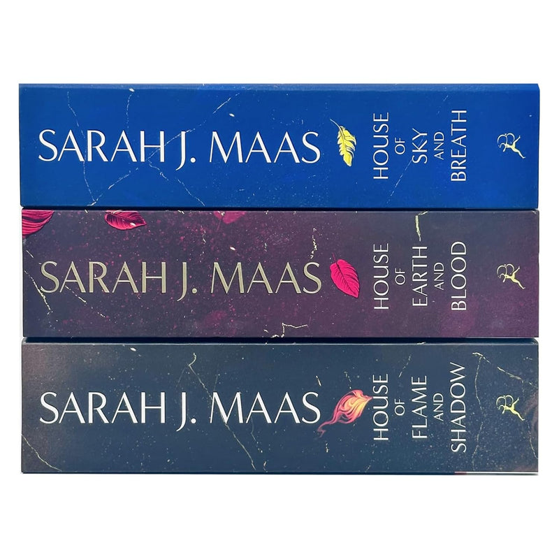 Crescent City Series by Sarah J. Maas 3 Books Collection Set [House of Sky and Breath, House of Earth and Blood, House of Flame and Shadow] - The Book Bundle