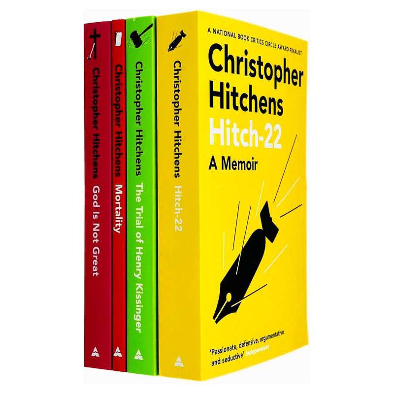 Christopher Hitchens Collection 4 Books Set (Hitch 22, The Trial of Henry Kissinger, Mortality & God Is Not Great) - The Book Bundle