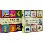 Baby's Big Box of Little Books By Allan Ahlberg, Janet Ahlberg & Spot A Big Box of Little Books By Eric Hill Collection - The Book Bundle
