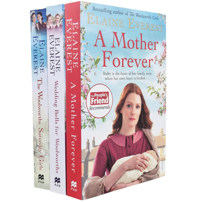 Woolworths Series 3 Books Collection Set (Wedding Bells for Woolworths, A Mother Forever & The Woolworths Saturday Girls) - The Book Bundle