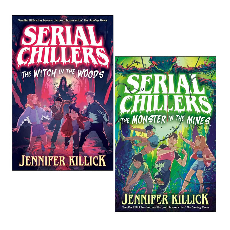 Serial Chillers Series 2 Books Collection Set by Jennifer Killick - Ages 9–12