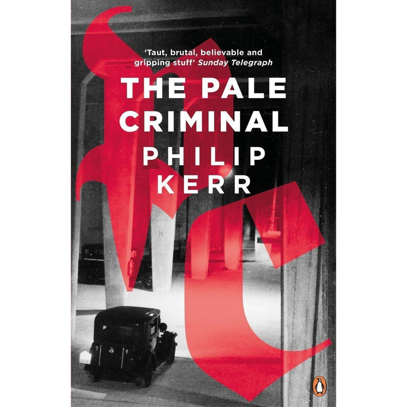 Set of three Bernie Gunther Series paperback books by Philip Kerr, fiction crime novels in the Penguin Ltd collection.