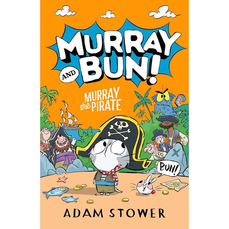 Murray and Bun Series 1-4 Books Collection Set by Adam Stower - Fiction - Paperback