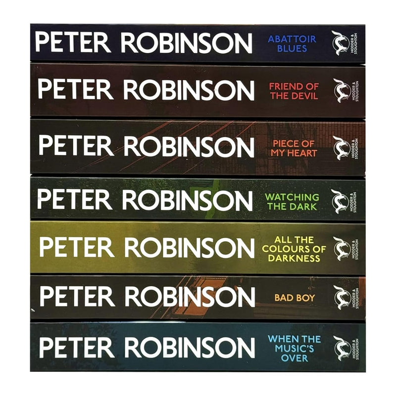 Inspector Alan Banks Series Collection 7 Books Set By Peter Robinson (When the Music's Over, Bad Boy & More) - The Book Bundle