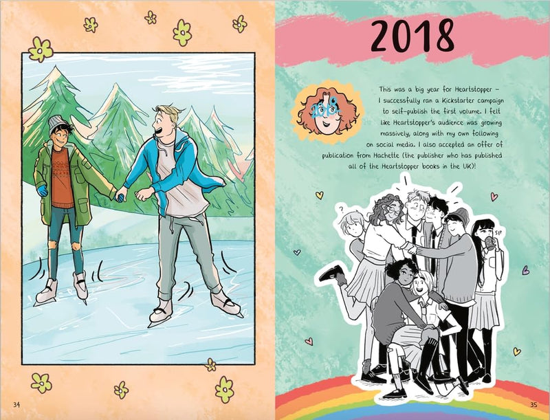 The Full-Colour Heartstopper Yearbook By Alice Oseman - Young Adult - Paperback