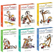 Calvin and Hobbes Portable Compendium 1-12 Books Collection in 6 Set By Bill Watterson - The Book Bundle