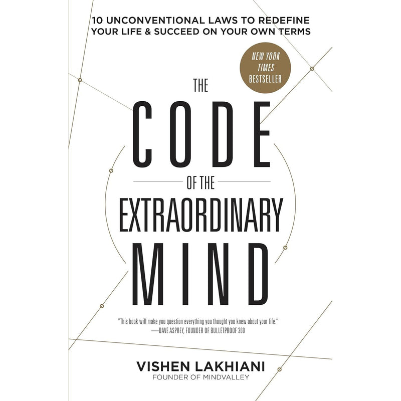 The Code of the Extraordinary Mind 10 Unconventional Laws by Vishen Lakhiani - Non Fiction - Paperback