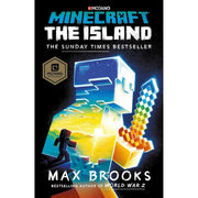 Minecraft 3-book collection set by Max Brooks featuring The Island, The Mountain, and The Village in paperback format.
