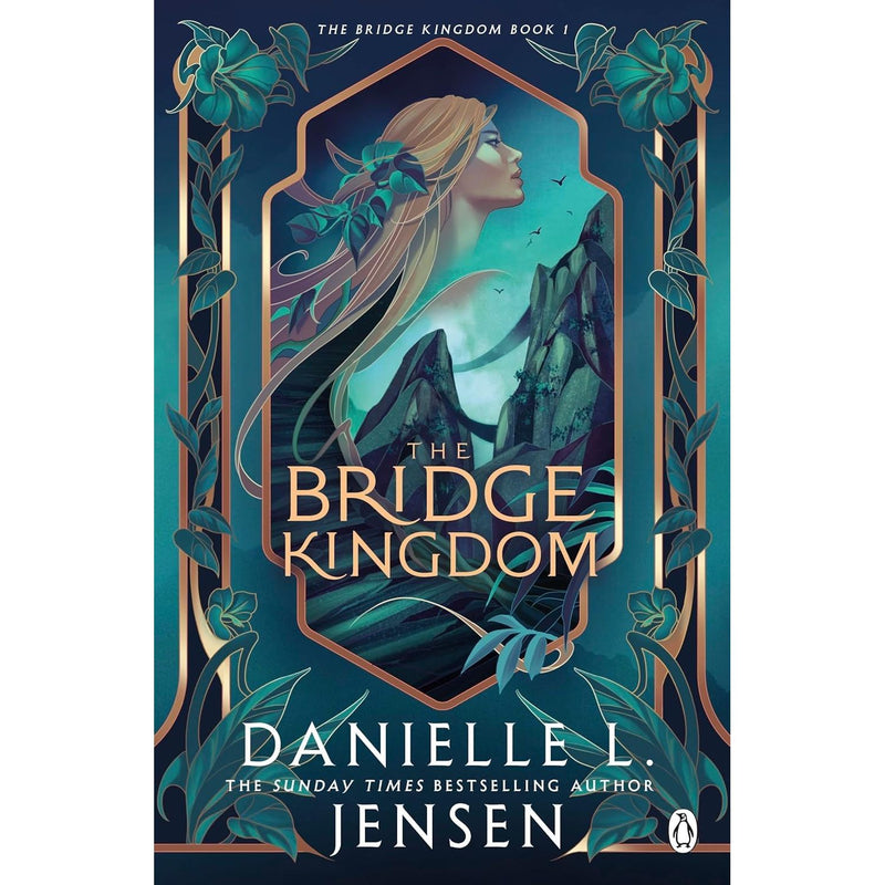 Set of five fantasy books from Danielle L. Jensen's Bridge Kingdom series, including The Bridge Kingdom and Traitor Queen, published by Penguin UK.