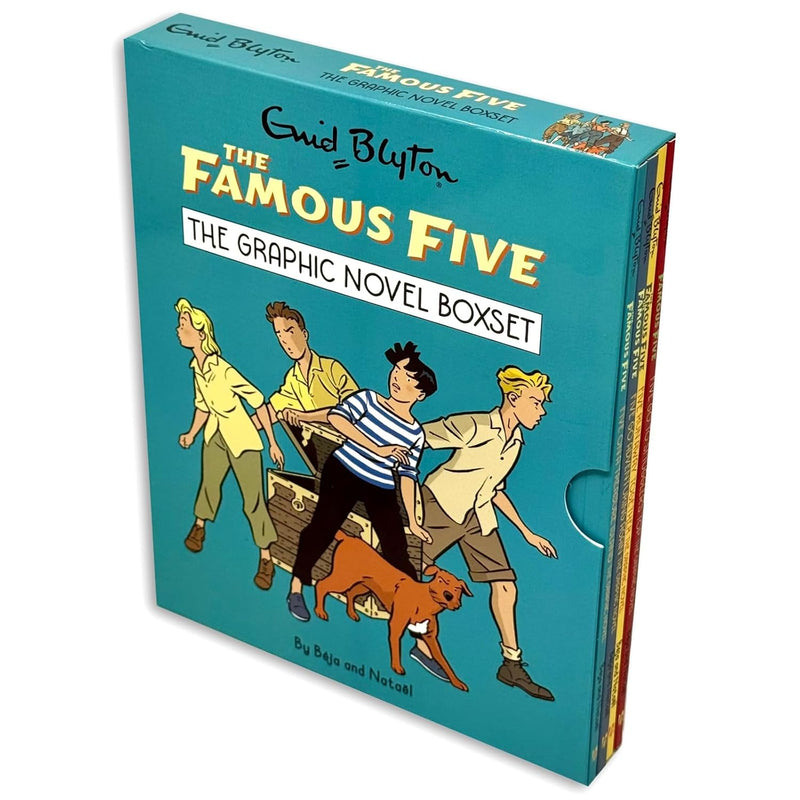 The Famous Five Graphic Novel 4 Books Collection Box Set By Enid Blyton