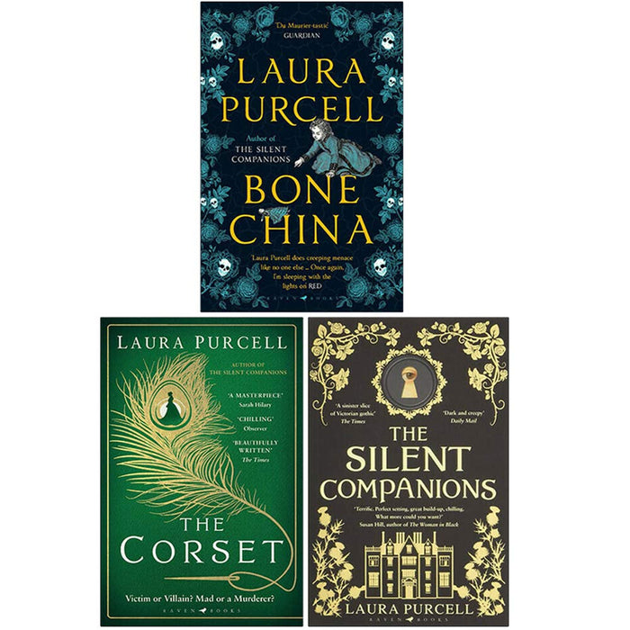 Laura Purcell 3 Books Collection Set (Bone China, The Corset, The Silent Companions) - The Book Bundle