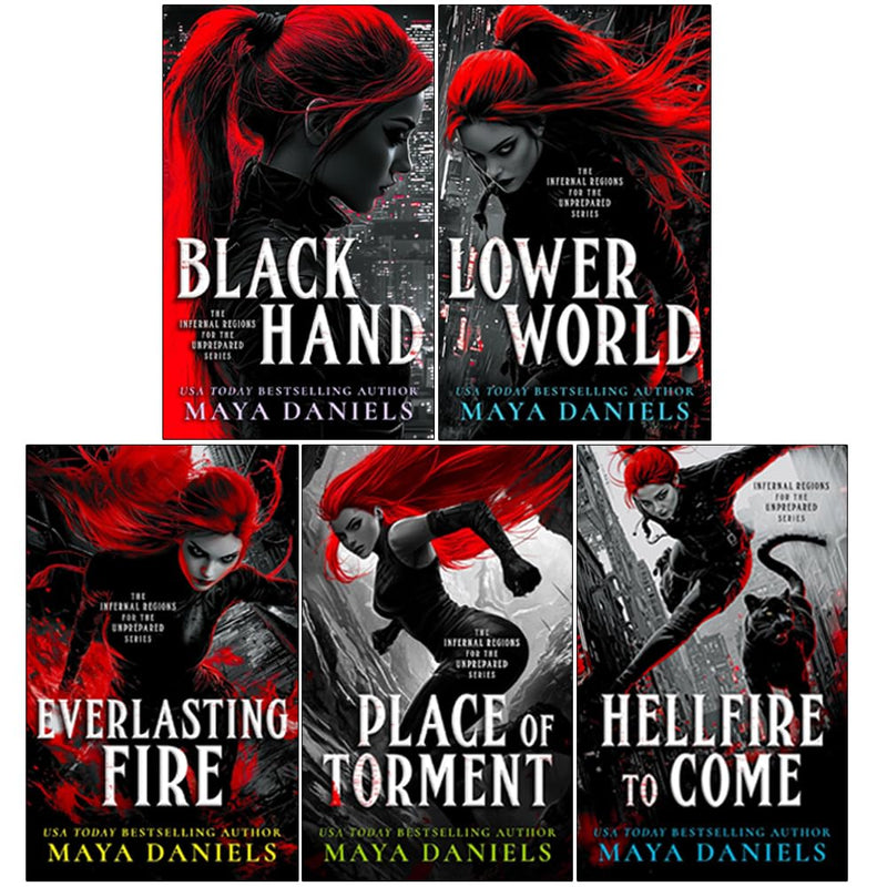 Infernal Regions For The Unprepared 5 Books Collection Set By Maya Daniels - Fiction - Paperback