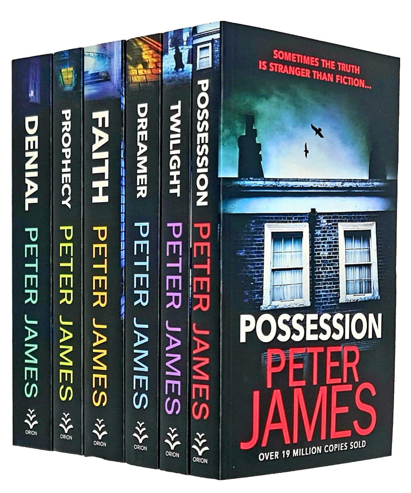 Dreamer, Faith, Possession, Twilight, Prophecy & More 6 Books Collection Set by Peter James - Fiction - Paperback