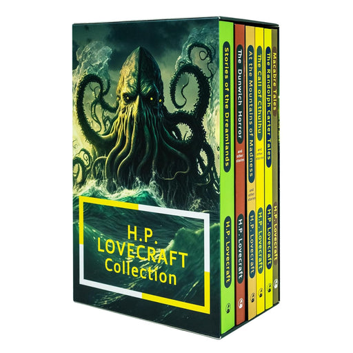 The H. P Lovecraft 6 Books Collection (Macabre Tales, At the Mountains of Madness, The Call of Cthulhu & Others) - The Book Bundle