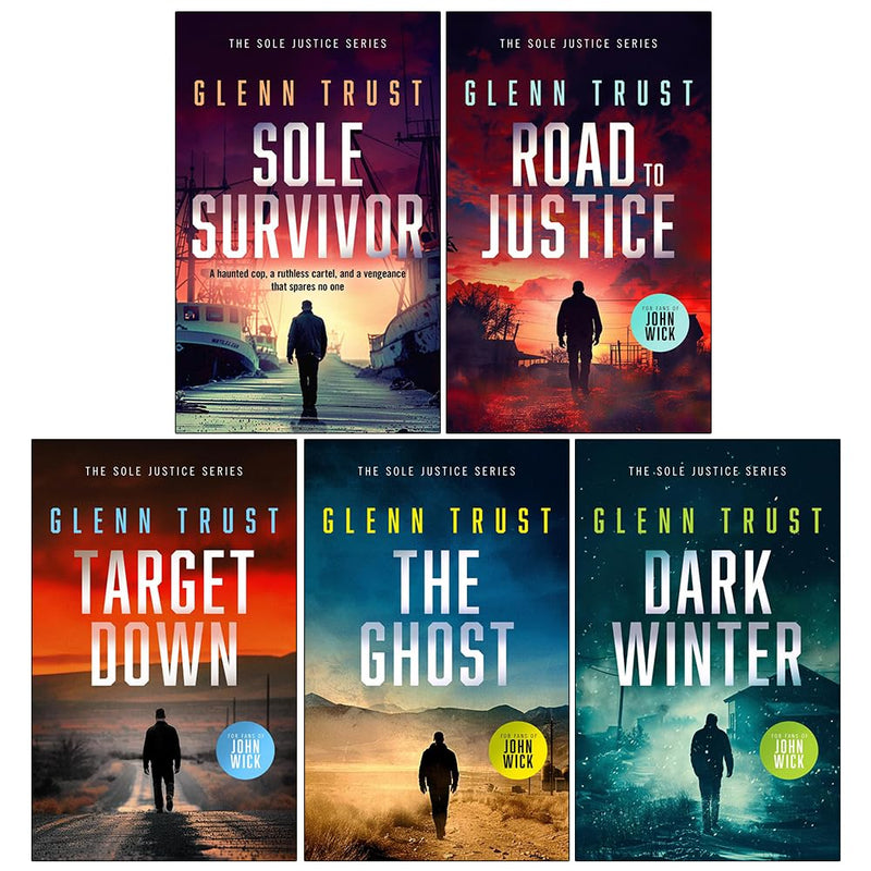 Sole Justice Series 5 Books Collection Set by Glenn S. Trust - Fiction - Paperback