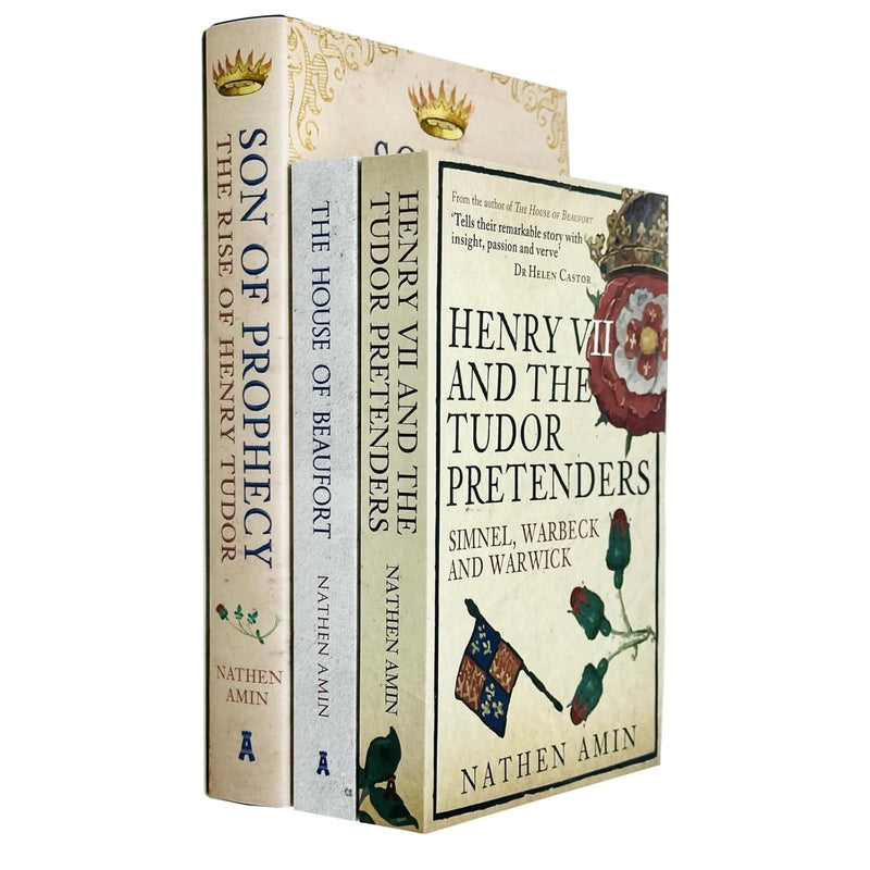 Nathen Amin Collection 3 Books Set (Son of Prophecy, House of Beaufort, Henry VII) - The Book Bundle