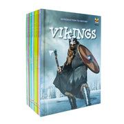 Children's history book set by Jasmine Brooke, includes hardback volumes on Ancient China, Celts, and Discovering the Past.