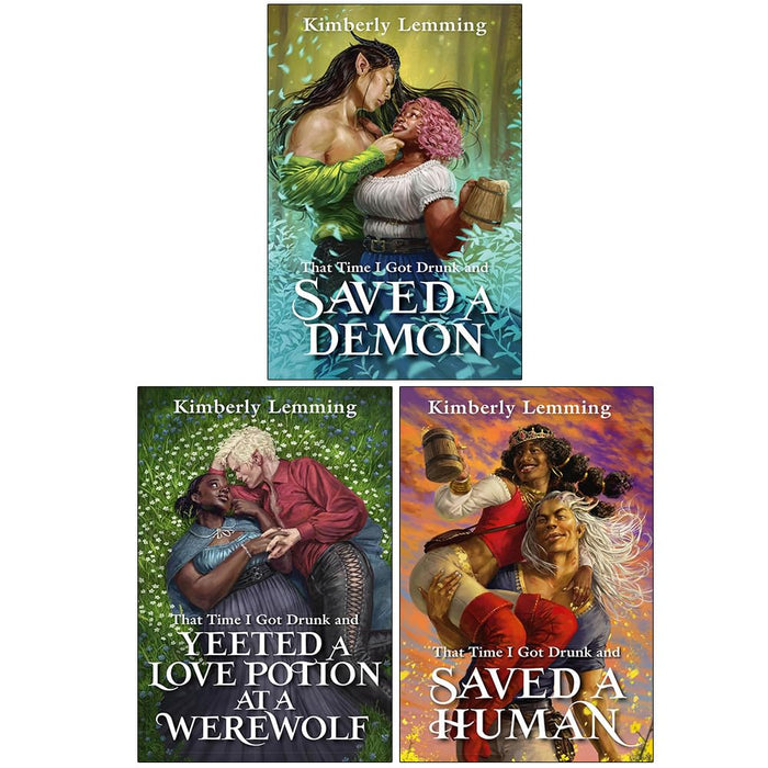 Mead Mishaps Series 3 Books Collection Set By Kimberly Lemming (That Time I Got Drunk and Saved a Demon, Yeeted A Love Potion At A Werewolf & That Time I Got Drunk And Saved A Human) - The Book Bundle