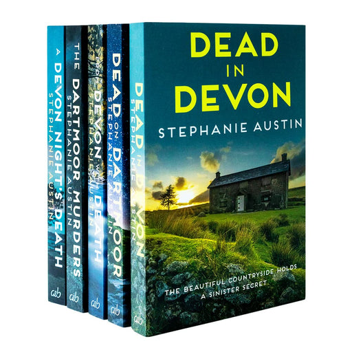 Devon Mysteries By Stephanie Austin 5 Books Collection Set (Dead in Devon, Dead on Dartmoor, From Devon with Death & More!) - The Book Bundle