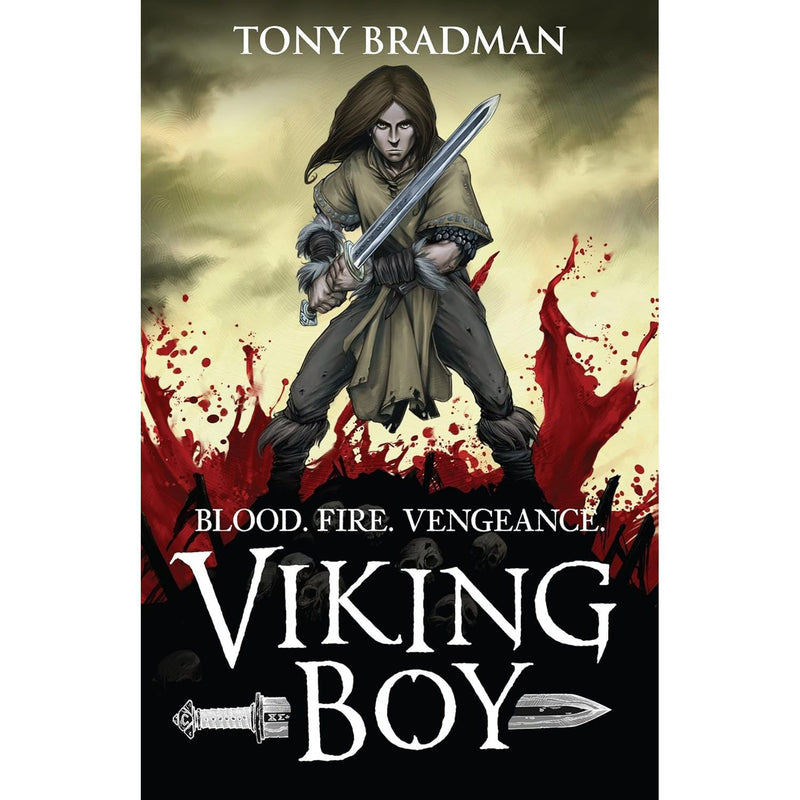Viking Boy, Greek Boy, Anglo-Saxon Boy & More 4 Books Collection Set by Tony Bradman - Fiction - Paperback