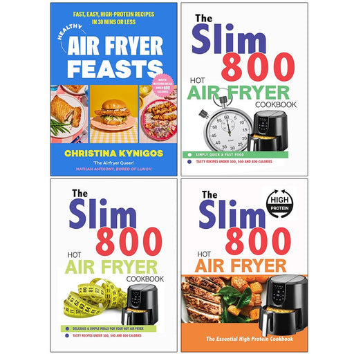 Healthy Air , The Slim 800 , Hot Air Fryer, The Essential High 4 Books Set - The Book Bundle