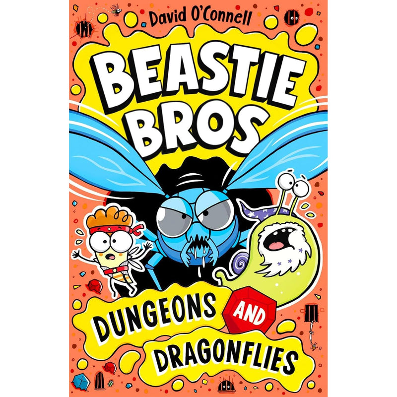 Beastie Bros Series 3 Books Collection Set By David O'Connell (The Cabbage Juice Crime, Dungeons and Dragonflies and The Curse of Captain Slugbeard)