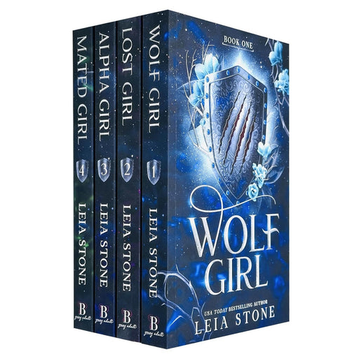 Wolf Girl Series 4 Books Collection Set By Leia Stone (Alpha Girl, Wolf Girl, Lost Girl & Mated Girl) - The Book Bundle